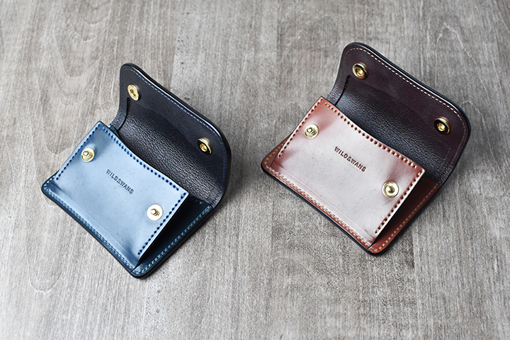 シェルコードバン×イングリッシュブライドルレザーシリーズについての