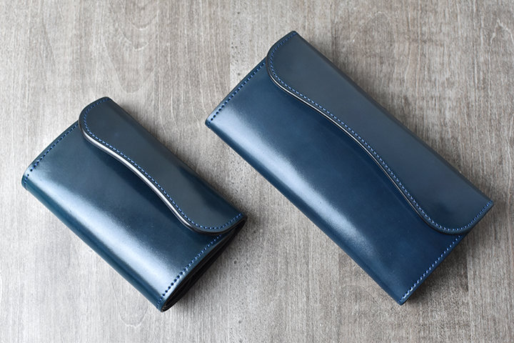 シェルコードバン×イングリッシュブライドルレザーシリーズについての