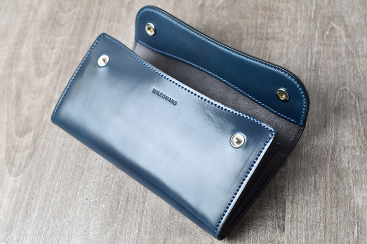 シェルコードバン×イングリッシュブライドルレザーシリーズについての