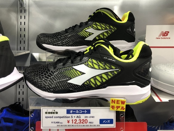 店舗ブログディアドラNEWテニスシューズのページです。