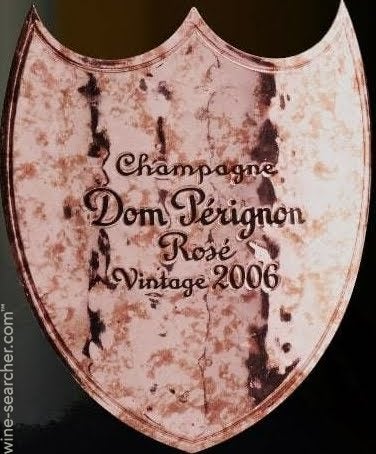2006 Dom Perignon Lenny Kravitz Edition Rose, Champagne, France