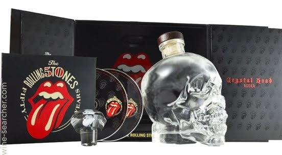 Crystal Head Vodka Rolling Stones 50th Anniversary, Newfoundland