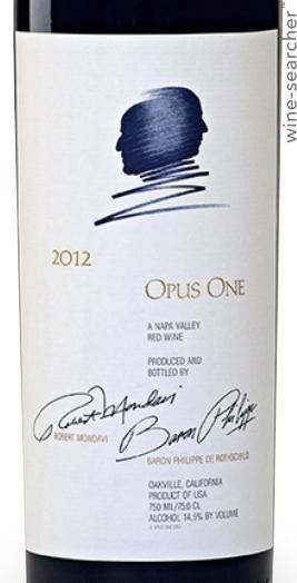 Best local price for 2012 Opus One - stores near you in USA