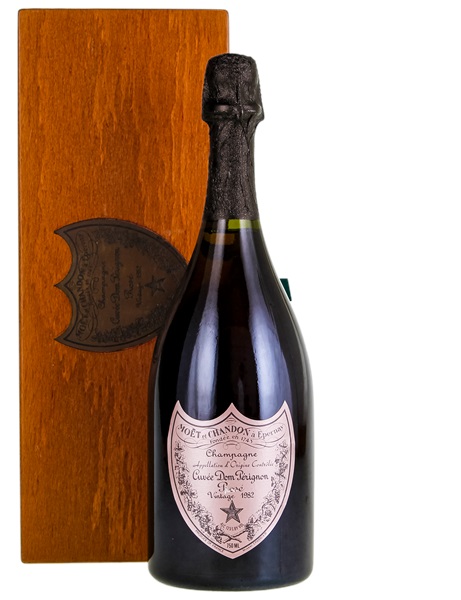 1982 Moet et Chandon Dom Perignon Rose, 1-bottle Lot, Wood Case