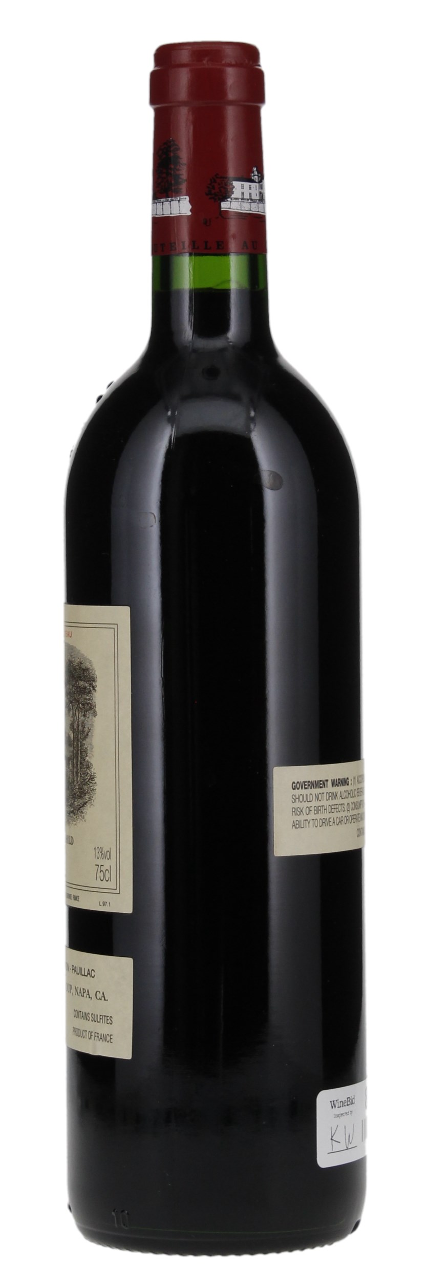 1997 Château Lafite-Rothschild Bordeaux Red Blends (Claret