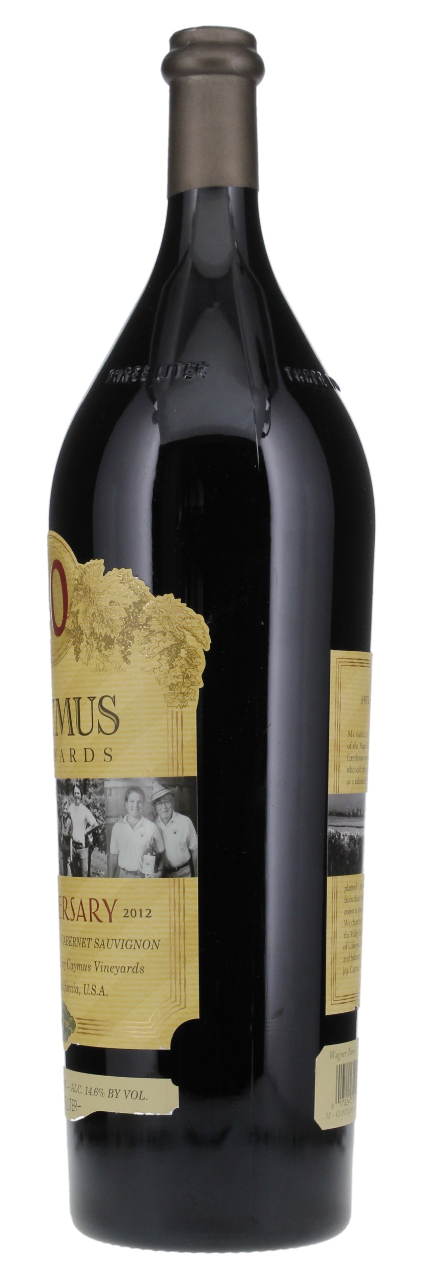 2012 Caymus 40th Anniversary Cabernet Sauvignon, 3.0ltr | WineBid