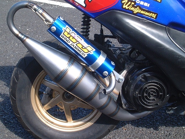 ウィンドジャマーズ スクーター用チャンバーラインナップ