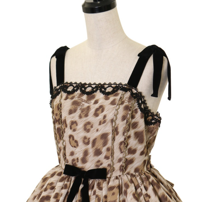 USED】Rebecca Leopardジャンパースカート | Angelic Pretty