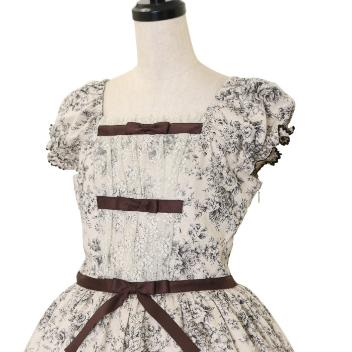 USED】トワルドロココブーケティアードロングドレス | Victorian