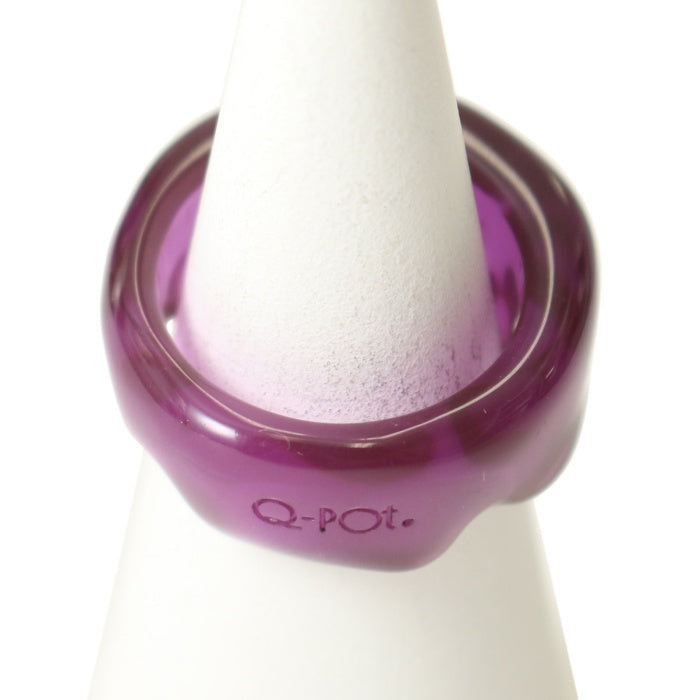 USED】メルトリング (クリアパープル) | Q-pot. Wunderwelt Online
