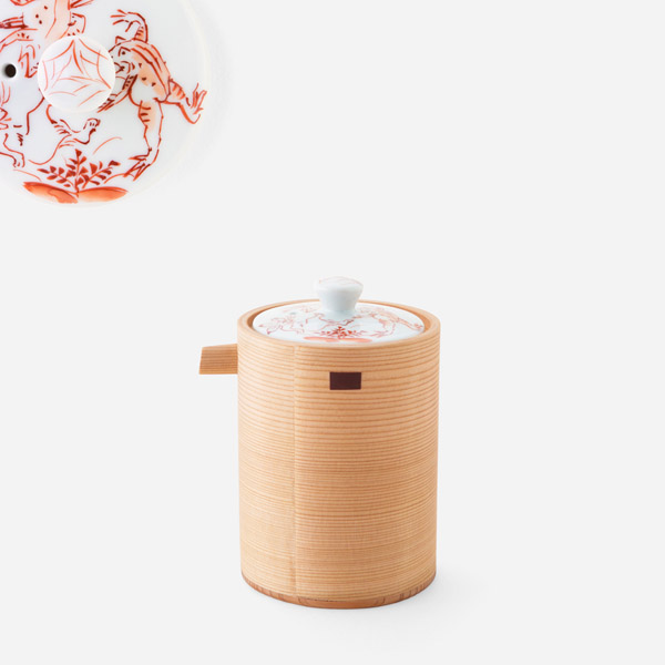 酒器 曲げわっぱ × 清水焼 | 西川貞三郎商店