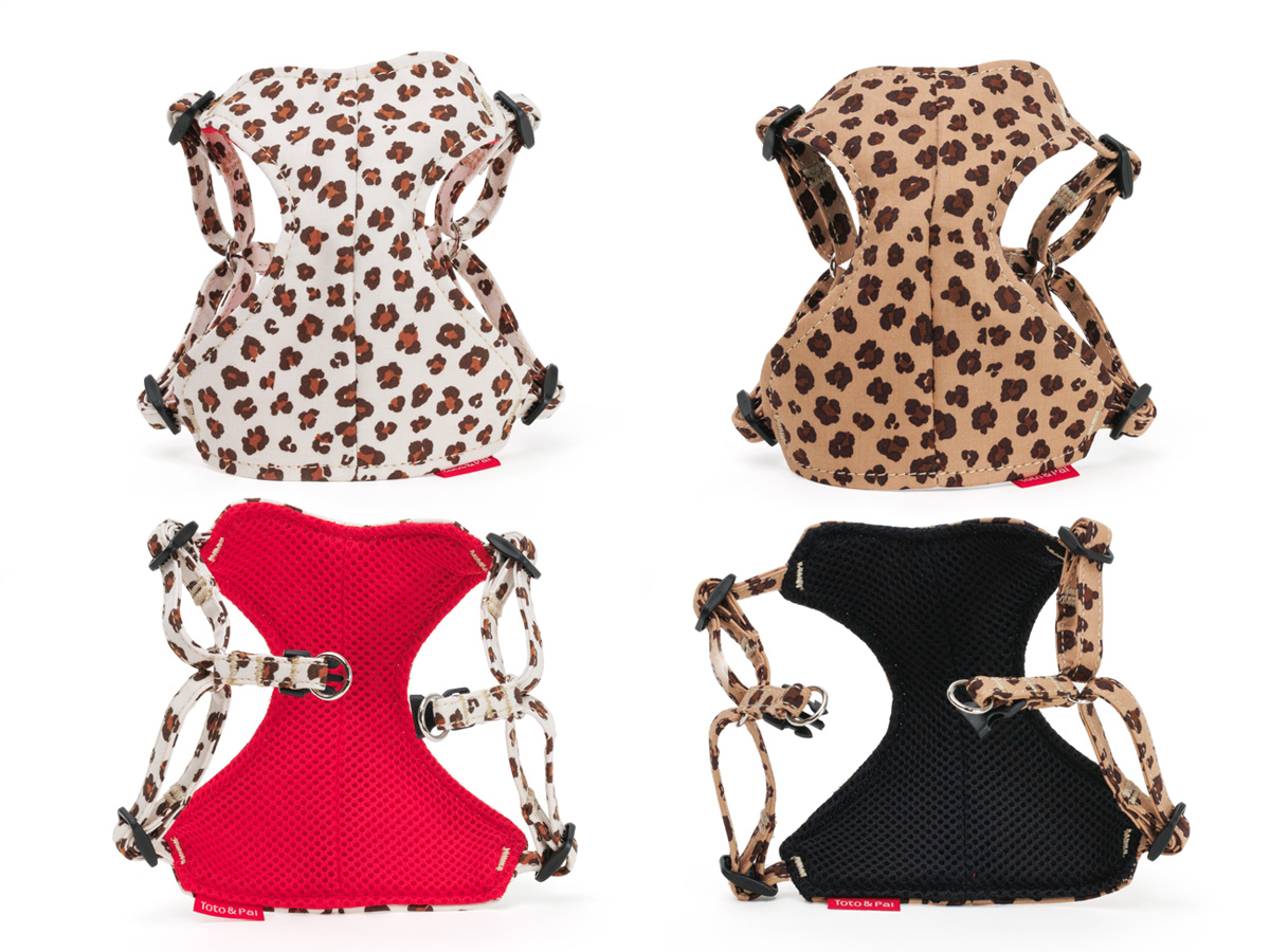 FIT HARNESS（フィットハーネス）／レオパード：Toto & Pal