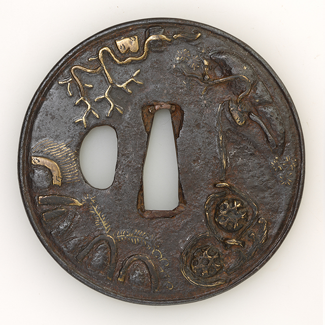 刀剣小町 刀装具 鍔 目貫 縁頭 小柄 笄 柄前 折金 栗形 拵