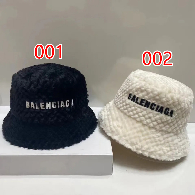 バレンシアガブランドレディー スもこもこ 帽子 balenciagaフリース