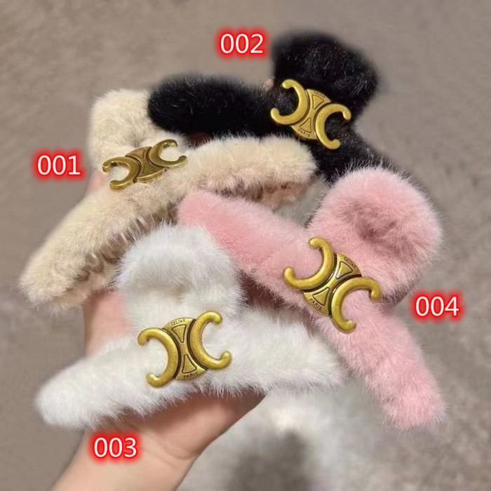 ブランド Celine ヘアグリップ ヘアピン セリーヌ ベレッタ ビンテージ