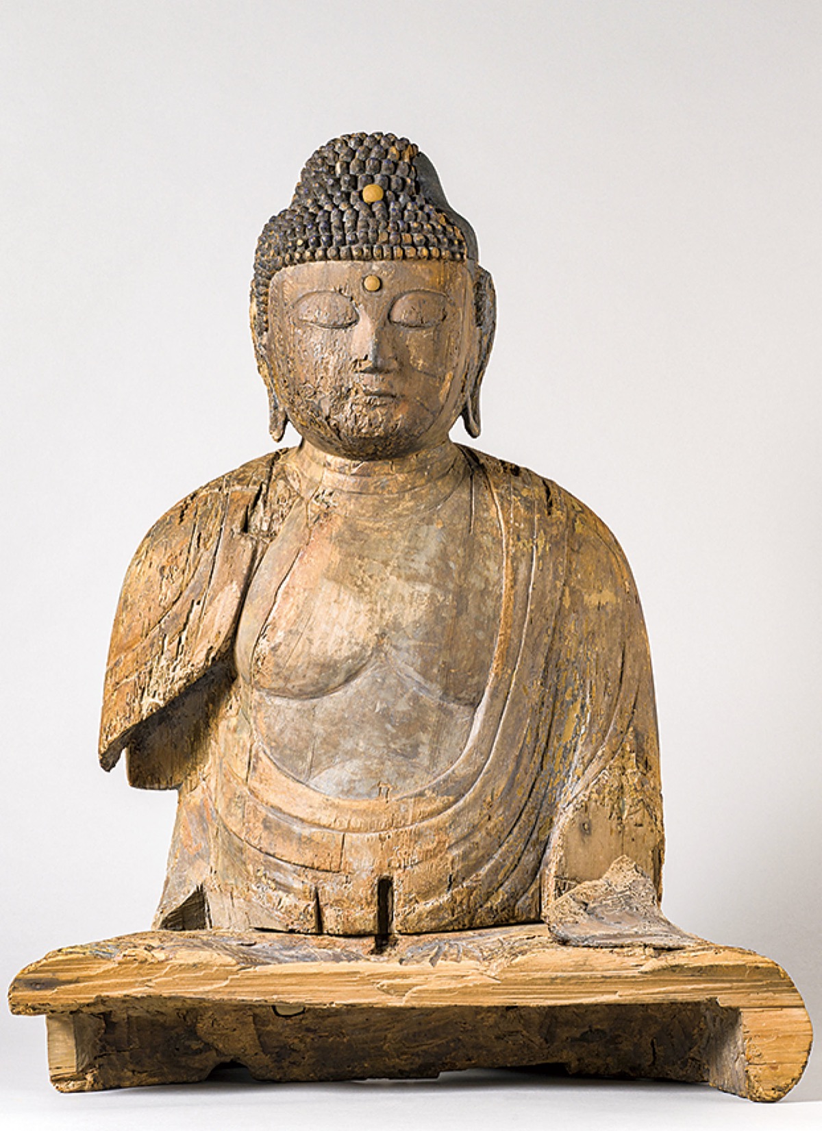 向導寺阿弥陀如来 100年ぶりに修復し展示 関東大震災で大破 | 瀬谷区