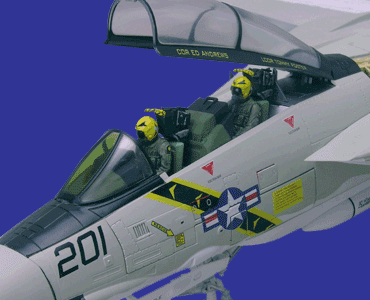 Fame Master 4D Vision 1/32 F-14A Tomcat Cut Away Model - The