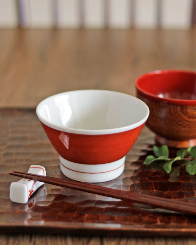 砥部焼の和食器 梅山窯の茶碗【砥部工房 からくさ】