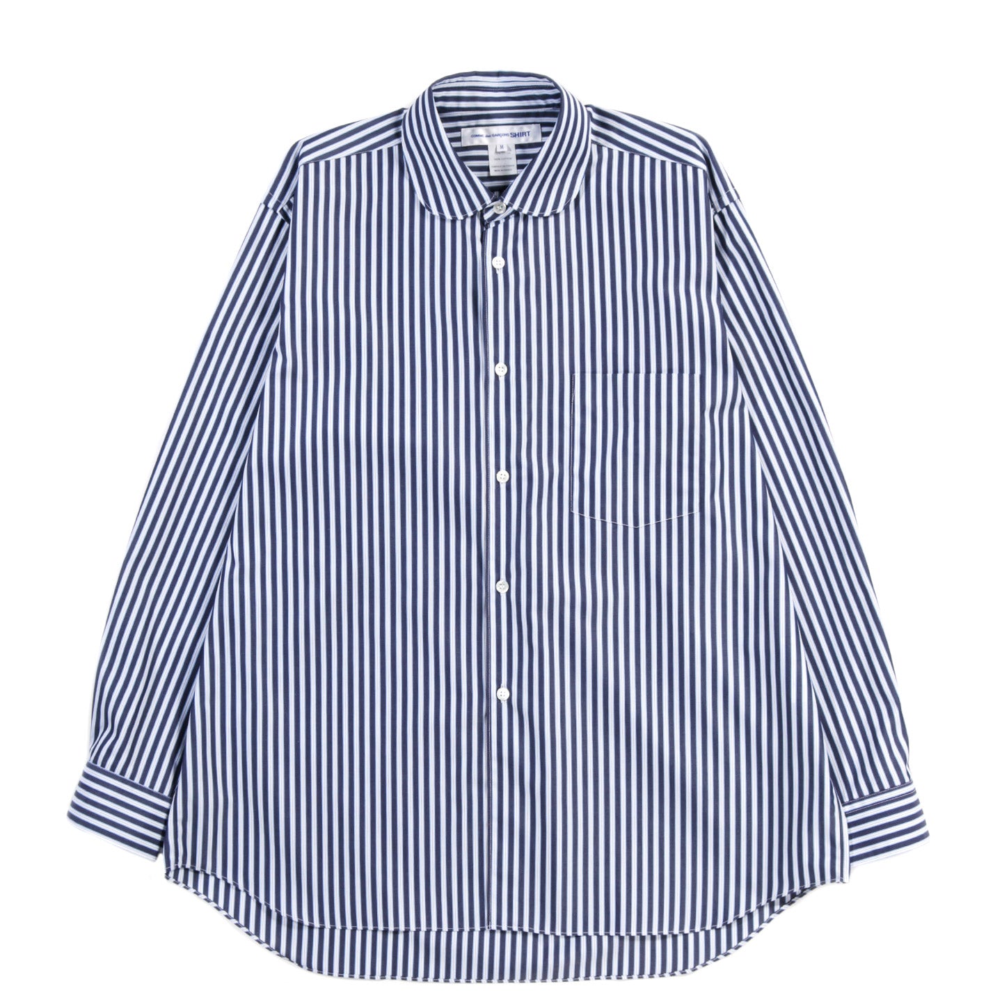 COMME DES GARCONS SHIRT FOREVER B219 WIDE CLASSIC ROUNDED COLLAR