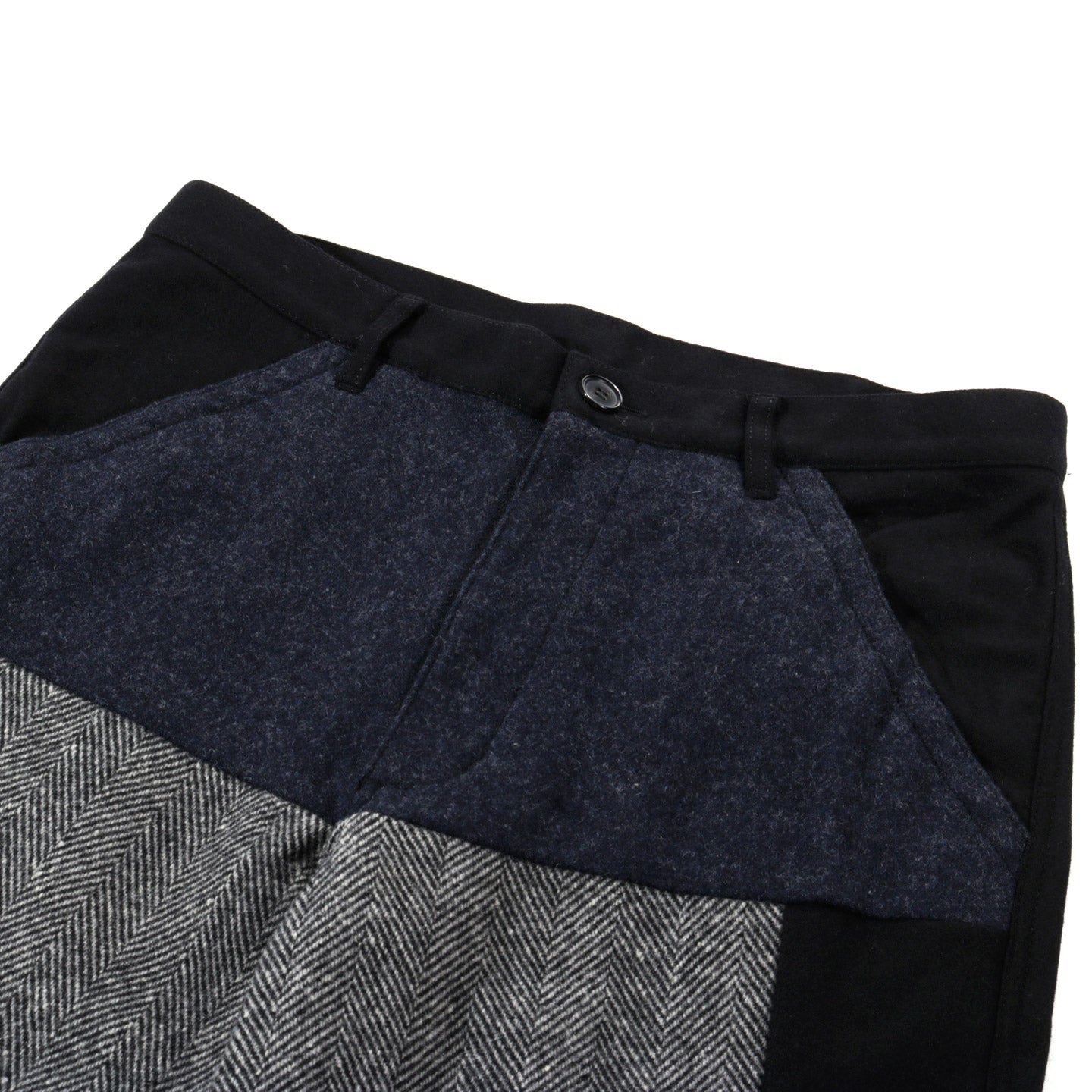 COMME DES GARCONS SHIRT P008 PANT BLACK X MIX | TODAY CLOTHING