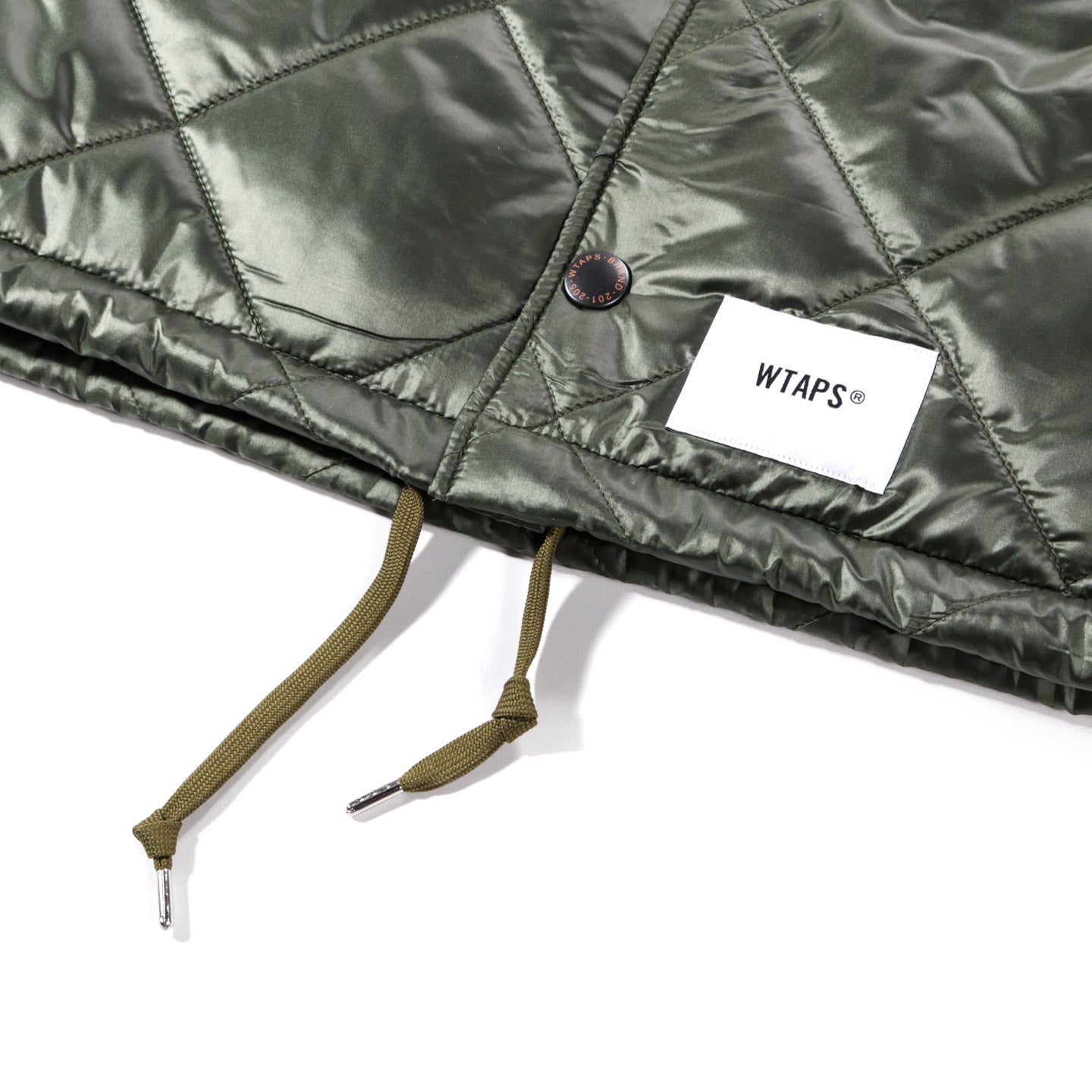 WTAPS QUILTED JACKET OLIVE DRAB | TODAY CLOTHING