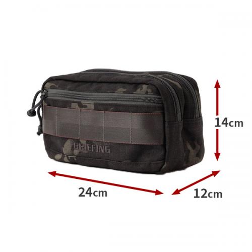 BRIEFING GOLF TURF DOUBLE ZIP POUCH 1000D ブリーフィング ゴルフ