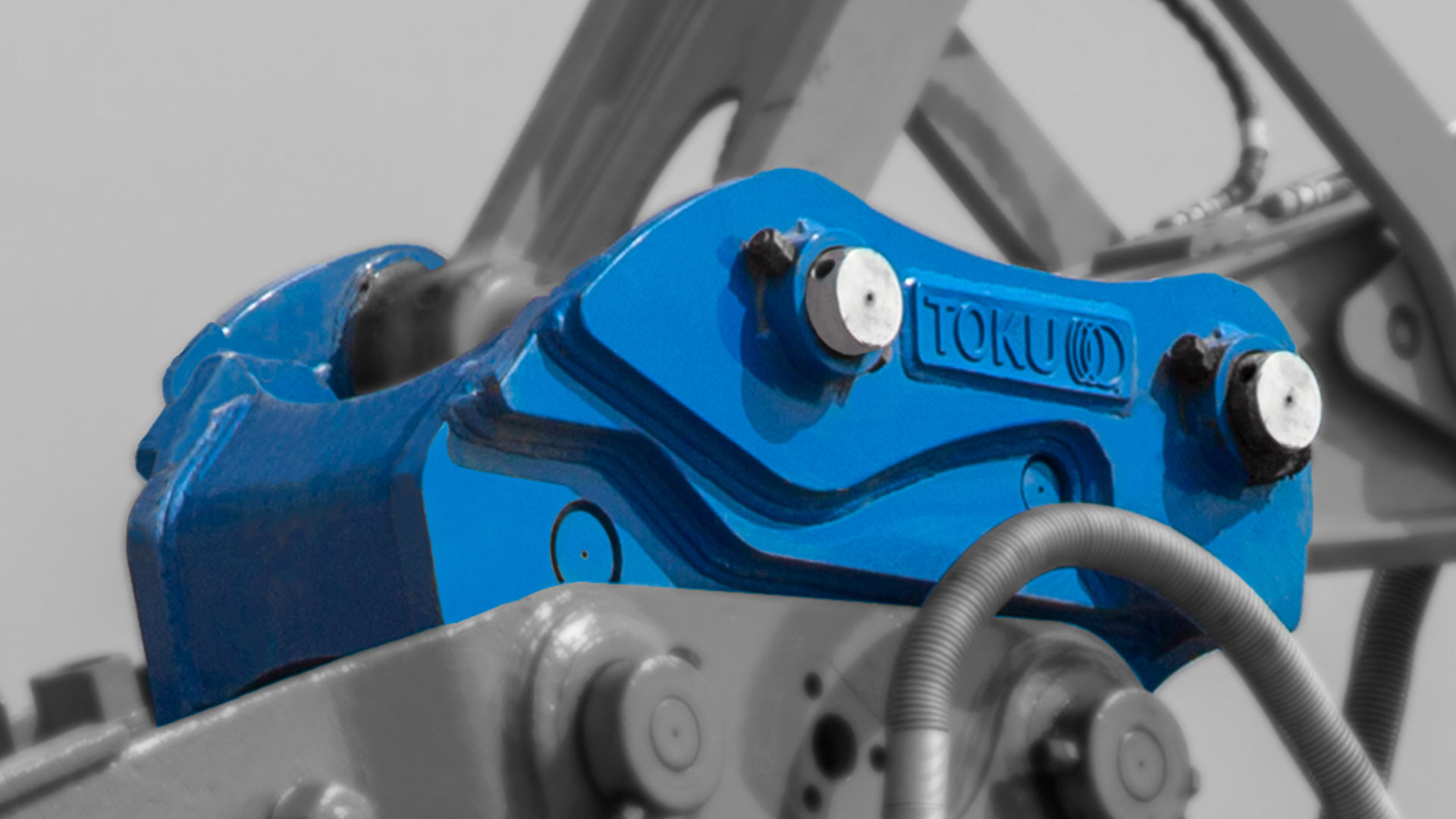 TQDクイックカプラ 油圧式リモート操作 |TOKU 建機アタッチメント