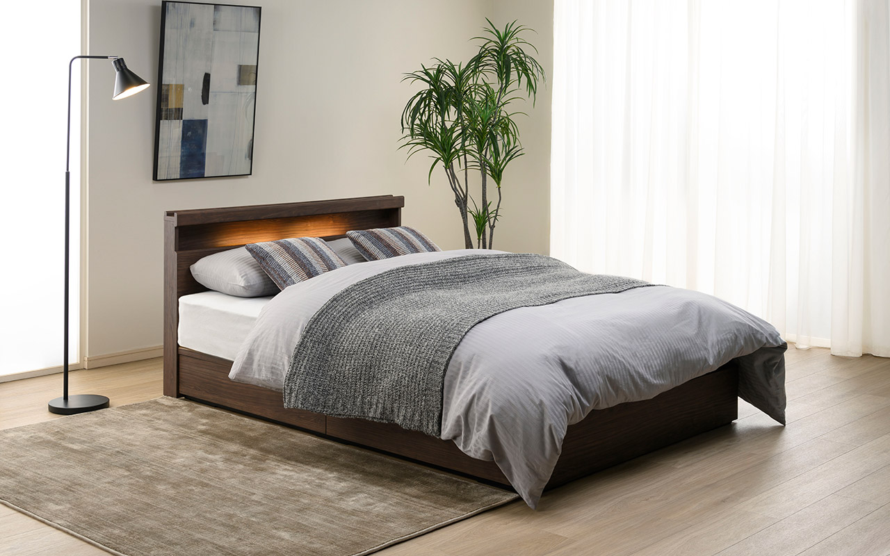 ダークブラウン - 東京ベッド