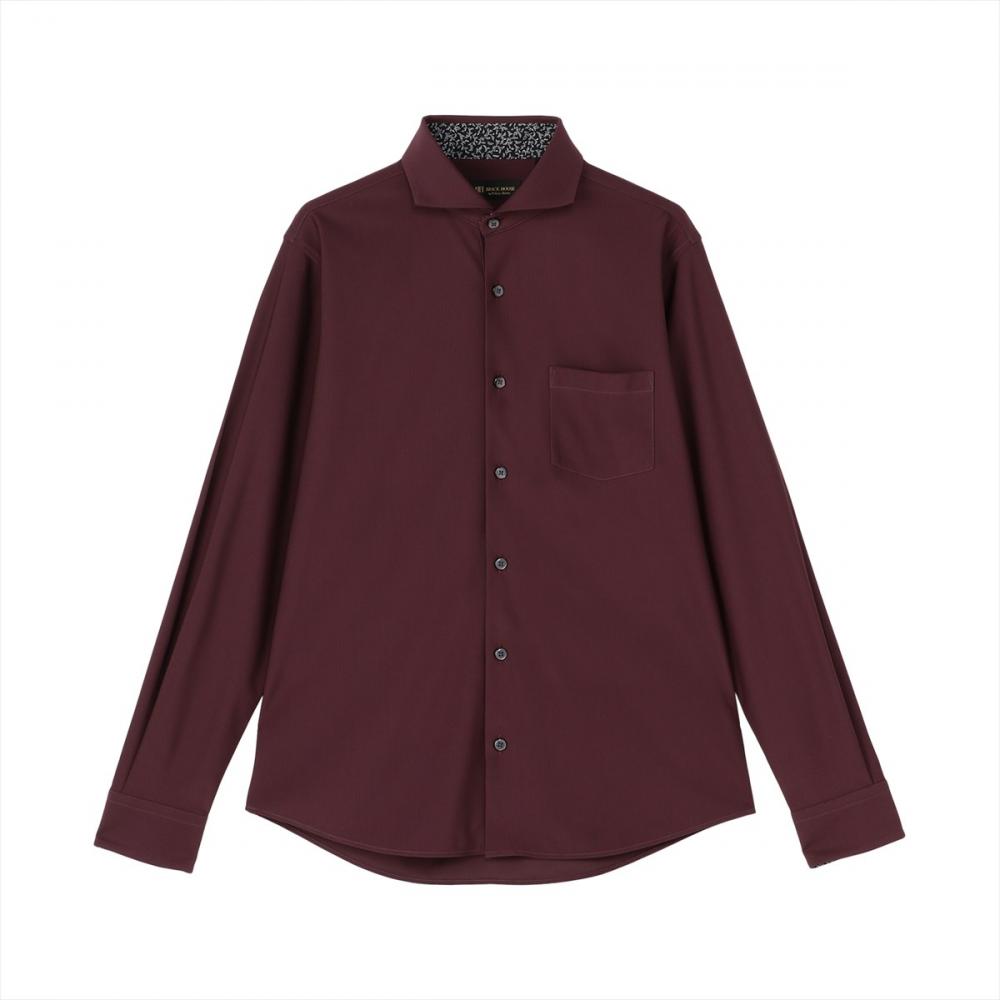 デザインカジュアルシャツ ホリゾンタルワイド 長袖 メンズ(S