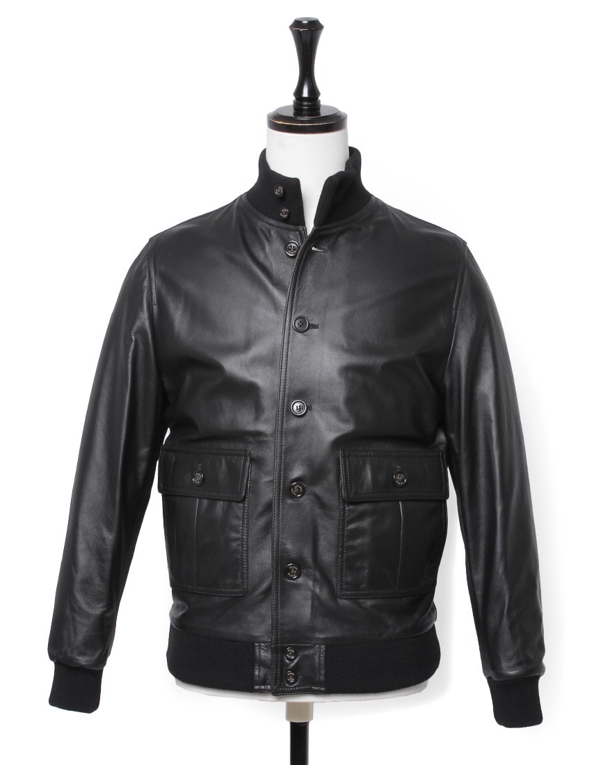 ナッパレザーブルゾン【VALSTARINO（LINED）/REGULAR FIT】｜VALSTAR