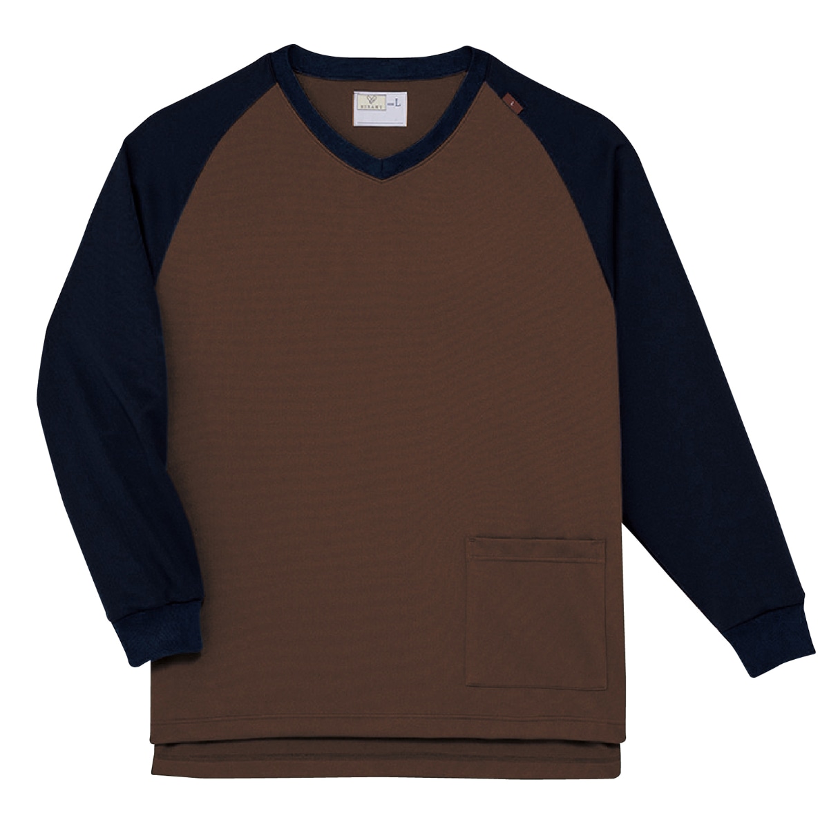 品番： CV207 】 男女兼用 トレーナー リハビリ 入院患者向け ポケット