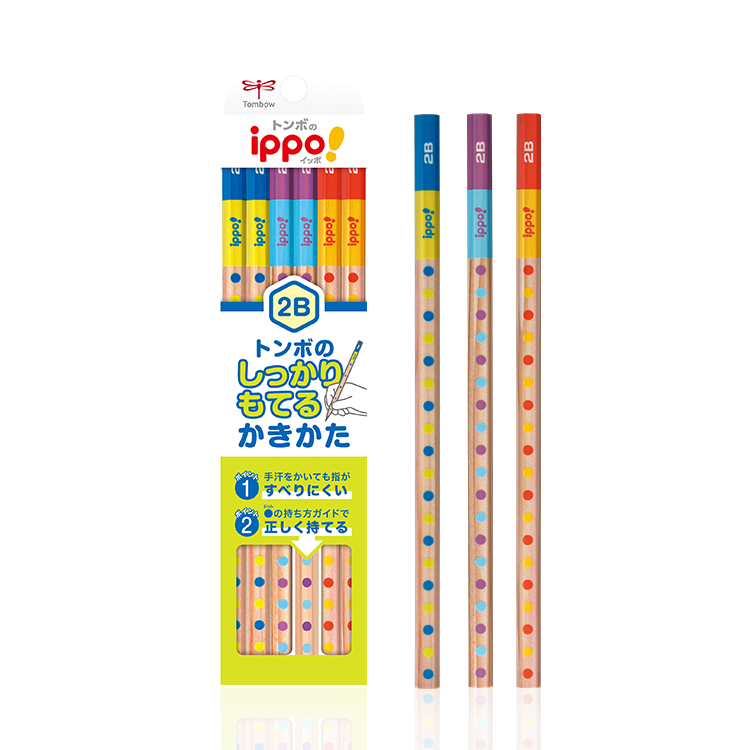 ippo！しっかりもてるかきかたえんぴつ | 株式会社トンボ鉛筆