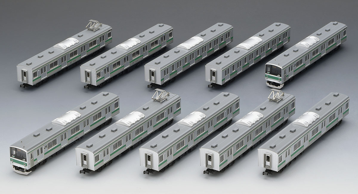 JR 205系通勤電車(埼京・川越線)セット｜製品情報｜製品検索｜鉄道模型