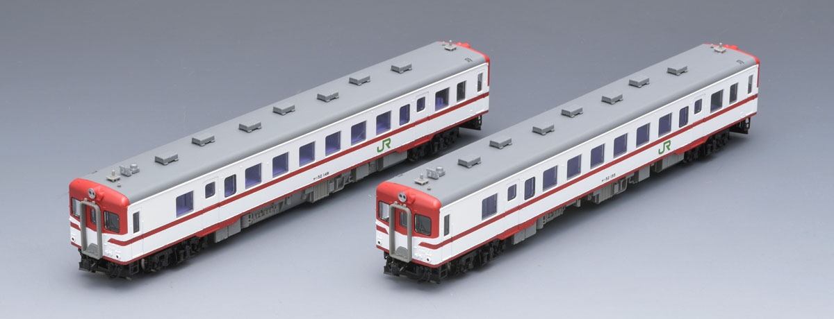 JR キハ52-100形ディーゼルカー（盛岡色・赤鬼）セット｜製品情報