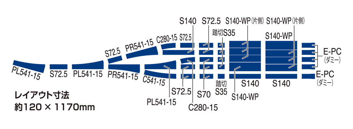 車両基地レールセット｜製品情報｜製品検索｜鉄道模型 トミックス 公式