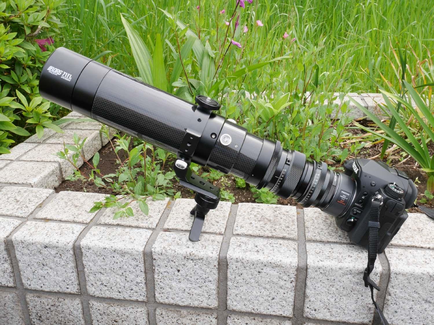 BORG71FLカーボン仕様＋K-1の組み合わせと作例 2016/05/02 - BORG開発