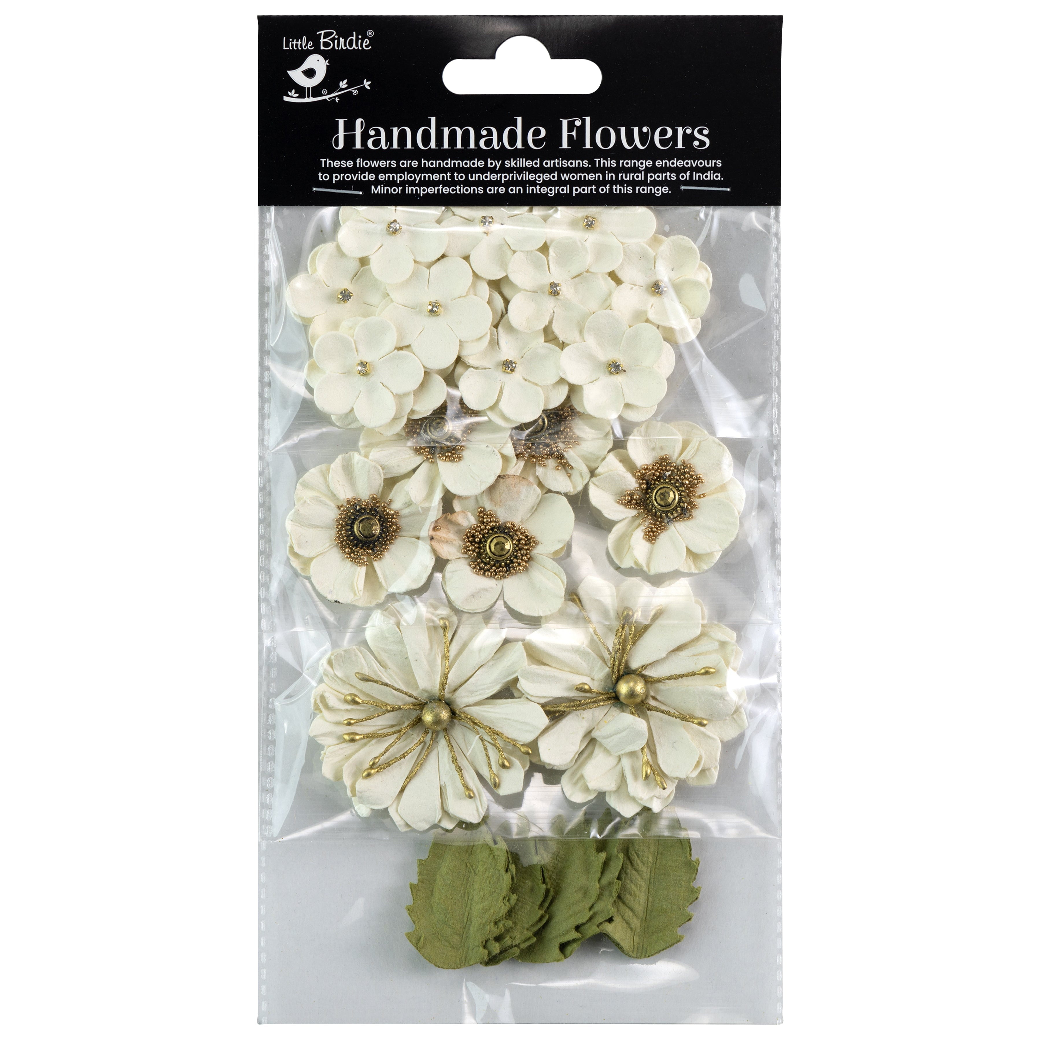 Renae Mixed Jeweled Paper Flowers from Little Birdie – Tonic