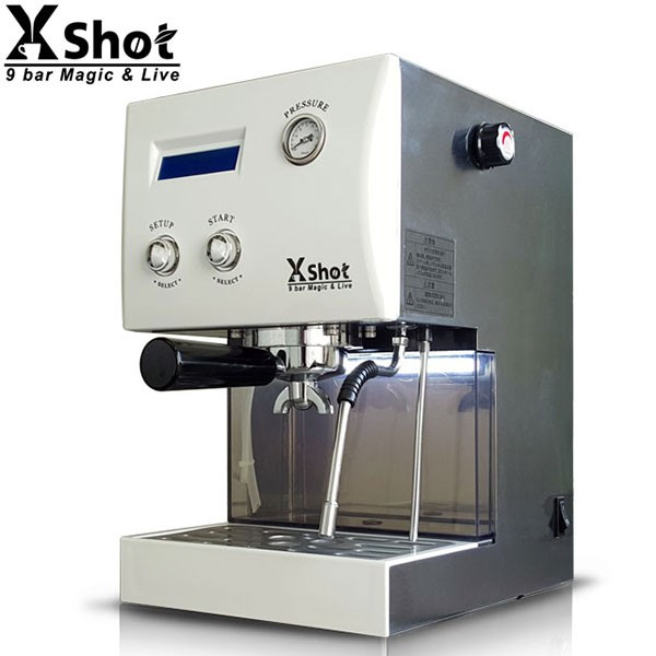 取寄品】多機能エスプレッソマシン ＆ドリップマシン X Shot (白)