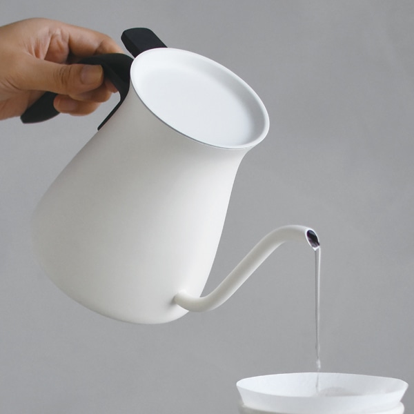 KINTO キントー プアオーバー ケトル ホワイト 900ml 26803