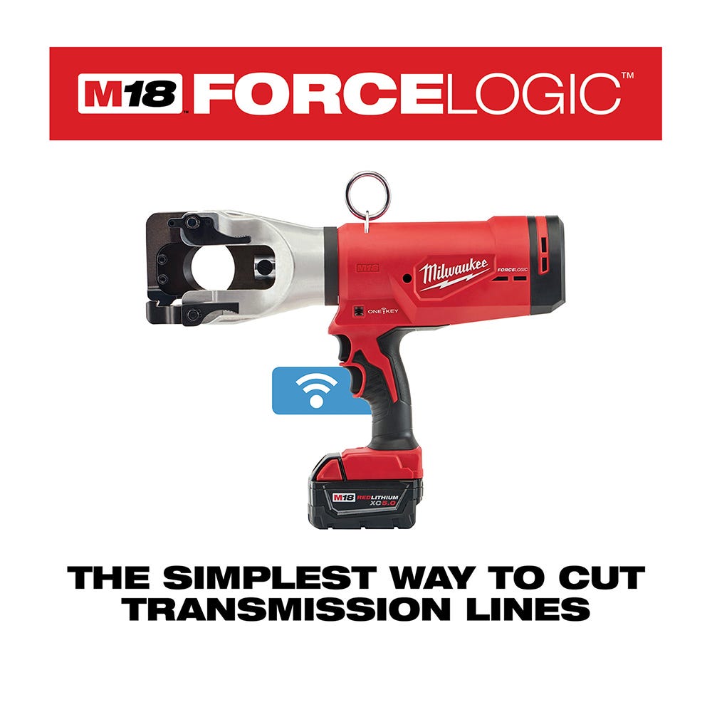 Milwaukee 2777-21 M18 FORCE LOGIC 1590 ACSR Cable Cutter – Tool Nut