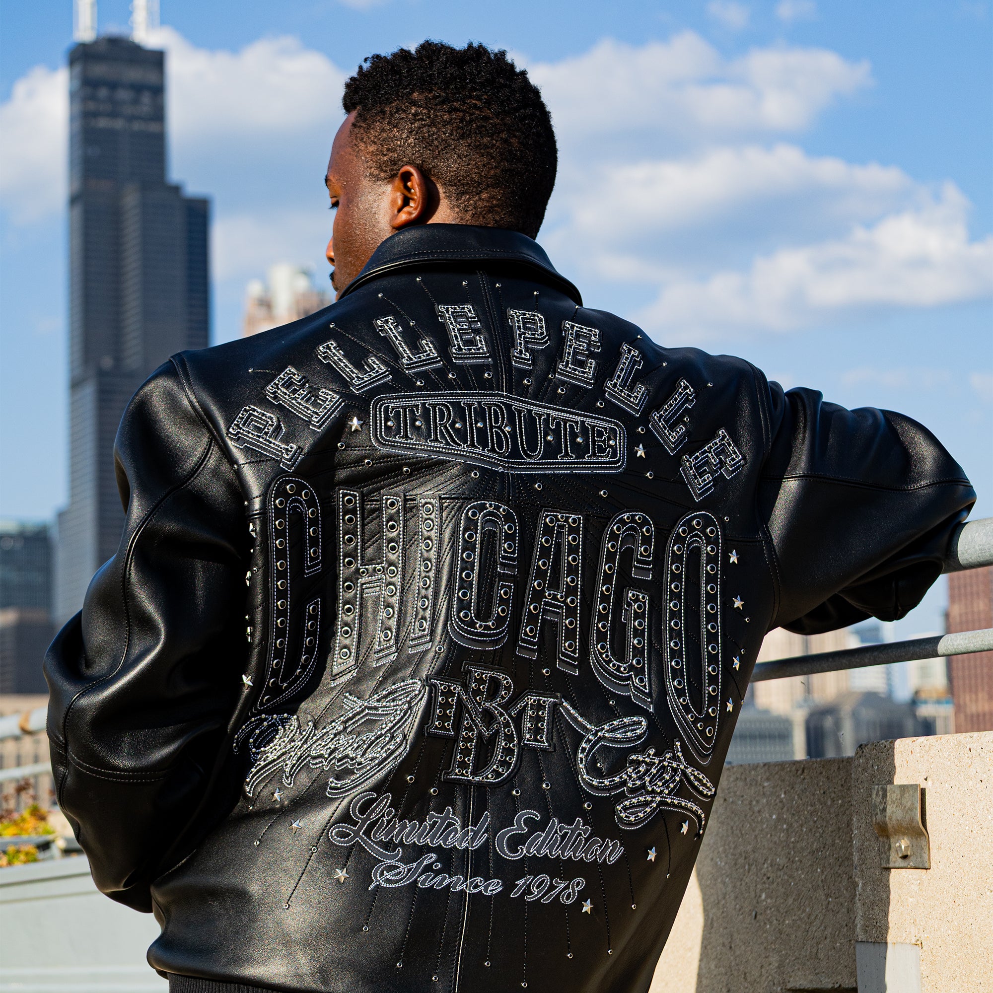 Pelle-Pelle X TB Men's Windy City Leather Jacket