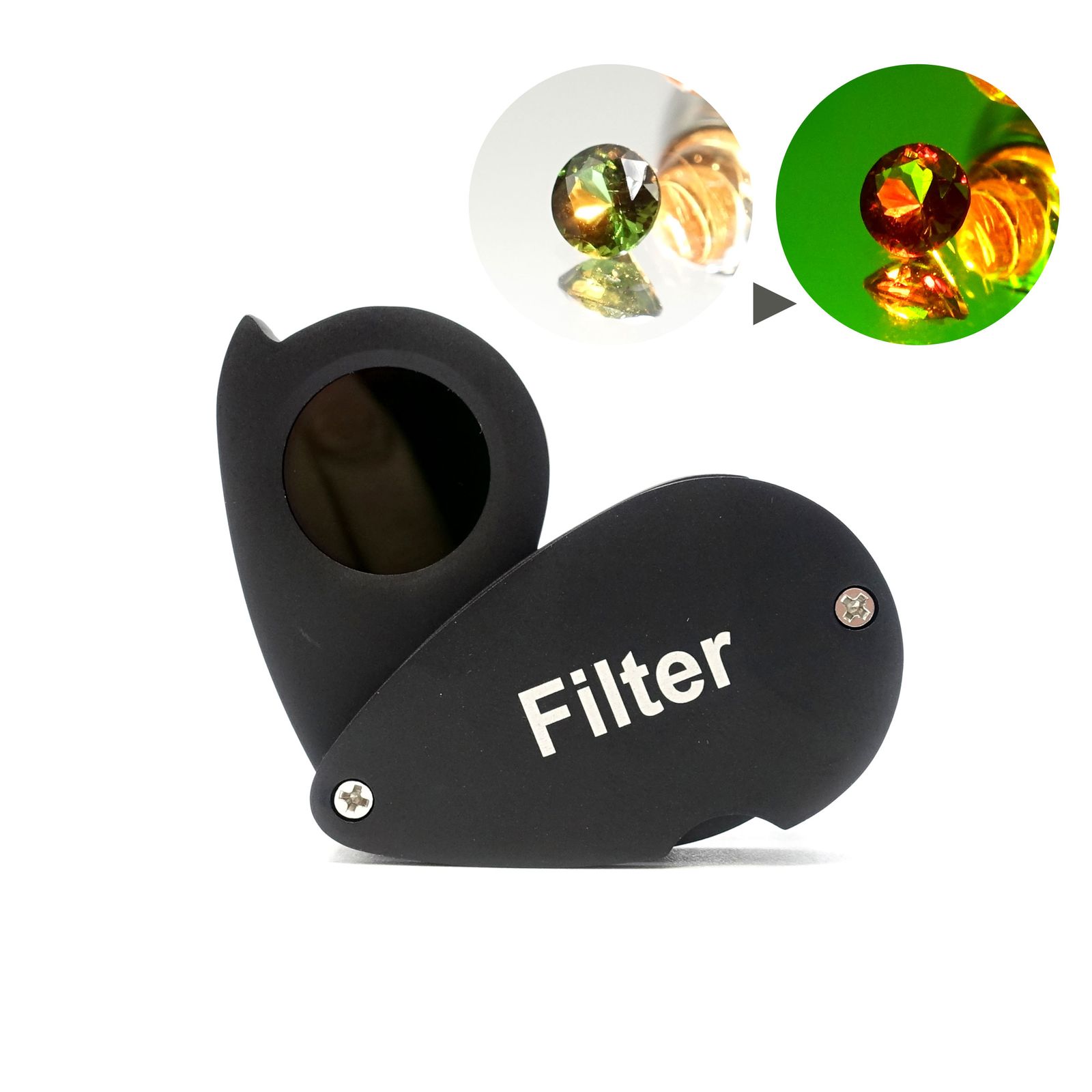 プロ仕様 チェルシーフィルター&ダイクロスコープ 2色鏡（二色鏡