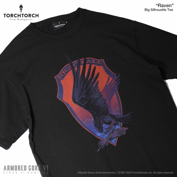 レイヴン” ビッグシルエットTシャツ | TORCH TORCH