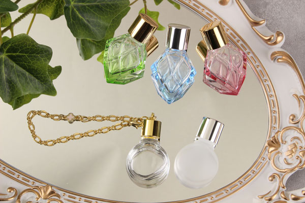 リッチボトル チャームシリーズ 香水瓶・アロマオイル・小瓶（ガラス