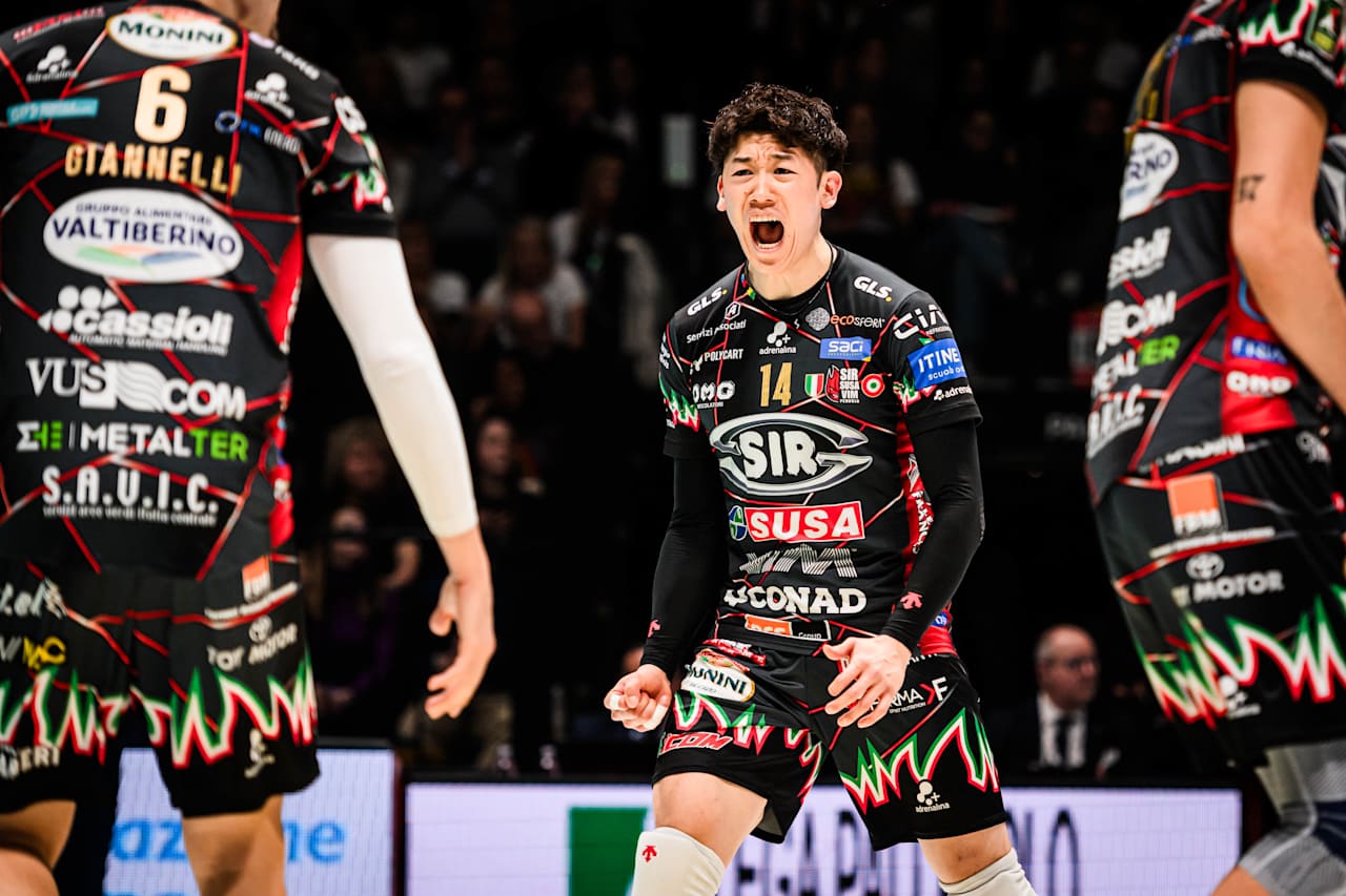 ペルージャ、ヴェローナに逆転負け。石川祐希は4年連続でコッパ