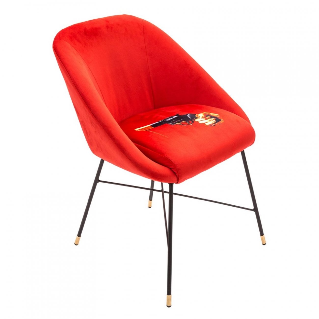 SELETTI TOILETPAPER REVOLVER PADDED CHAIR