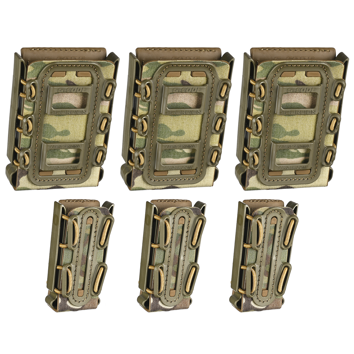 6 Pack Soft Shell Scorpion Kit Magazine Carrier : G-Code