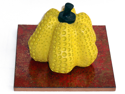 黄かぼちゃYELLOW PUMOKIN|草間彌生Yayoi Kusama