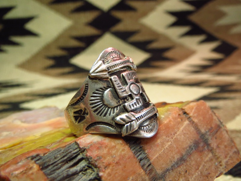 INDIAN JEWELRY LEATHER ARTS&CRAFTS Tah'bah TRADERS / Antique 卍