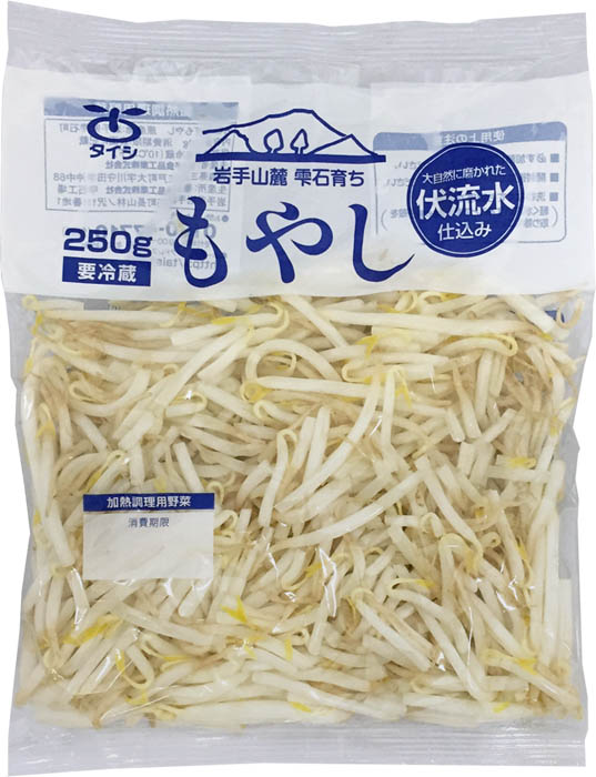 商品情報｜岩手山麓雫石育ち 緑豆もやし250g｜太子食品工業株式会社